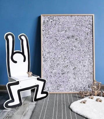 Vilac - (after), Keith Haring - Stoel - Keith Haring-stoel -