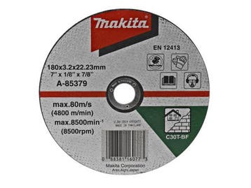 Veiling - 10x Makita Doorslijpschijf 180x3,0mm steen - A-853, Doe-het-zelf en Bouw, Gereedschap | Handgereedschap, Nieuw
