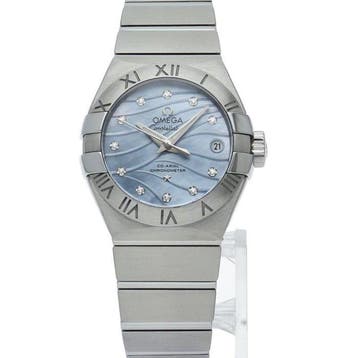 Omega - Constellation Blush Plume Co-Axial 1.1 12P Diamond