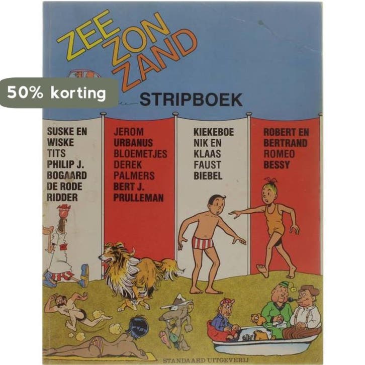 Zon zee zand stripboek 9789002154348 Collectief, Boeken, Overige Boeken, Gelezen, Verzenden