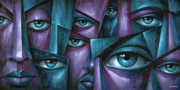 Giancarlo Colombo - GCD Art - You Are Being Watched #35