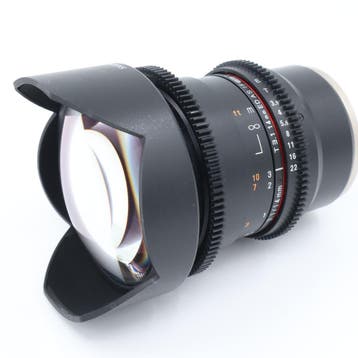 Samyang 14mm T3.1 VDSLR MK2 Sony E | Occasion, Ophalen of Verzenden