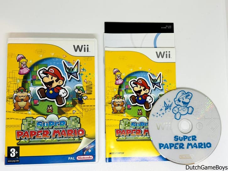 Nintendo Wii - Super Paper Mario - FRA, Consoles de jeu & Jeux vidéo, Jeux | Nintendo Wii, Envoi