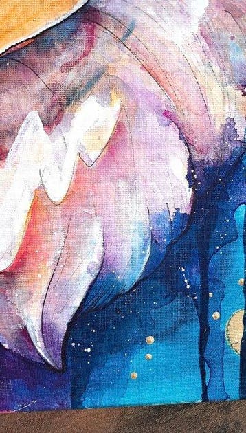 Christina Rudnick - Pokémon Evoli Eevee Original Gemälde 40