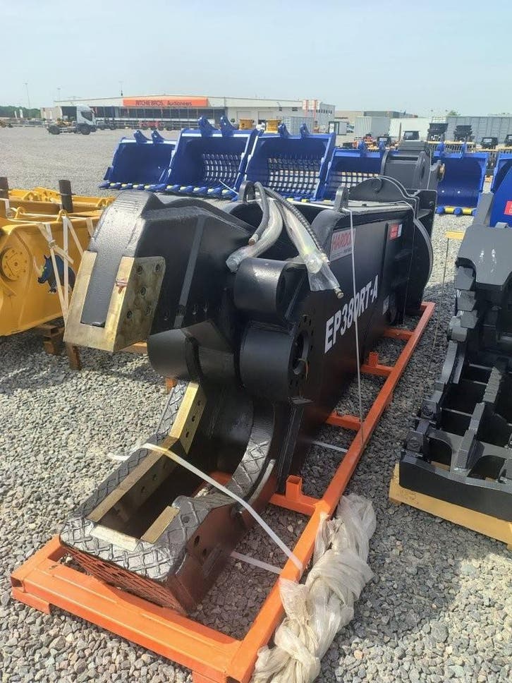 Veiling: Hydraulische schrootschaar Elephant EP380RT-A Nieuw, Zakelijke goederen, Machines en Bouw | Pompen en Compressoren, Ophalen