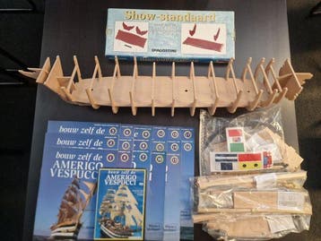 DeAgostini 1:84 - Scheepsbouwers scheepsmodel - Amerigo, Nieuw