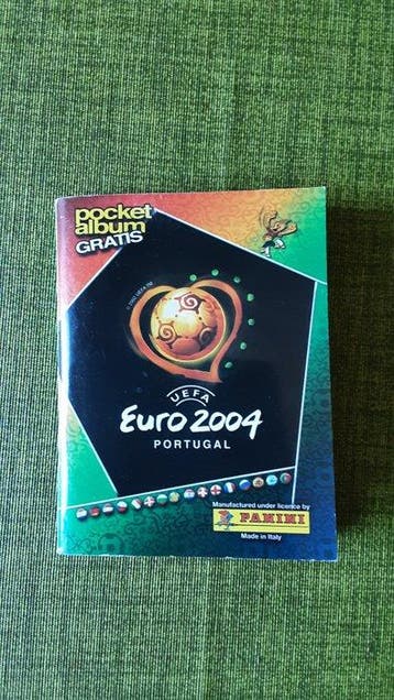 2004 Panini Euro 2004 Cristiano Ronaldo Pocket Album - 1, Nieuw