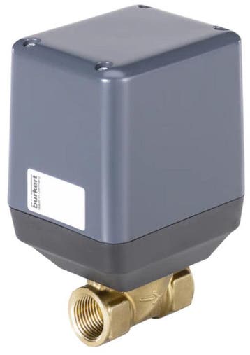 G 1/2 Laiton 24VDC Vanne à disque 2 voies ouverte/fermée, Verzenden