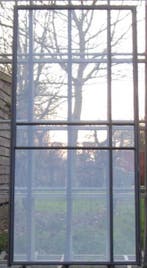 stalen binnendeur , deur , steellook zwart 104 x 220, Doe-het-zelf en Bouw, Deuren en Vliegenramen, 100 tot 120 cm, 215 cm of meer