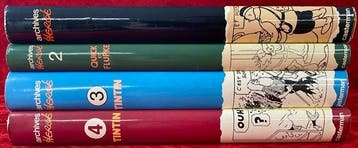 Les Archives Hergé T1 à T4 - serie complète - 4 albums - EO, Livres