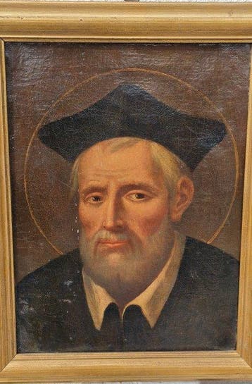 Italiaanse school (XVIII) - Ritratto di santo
