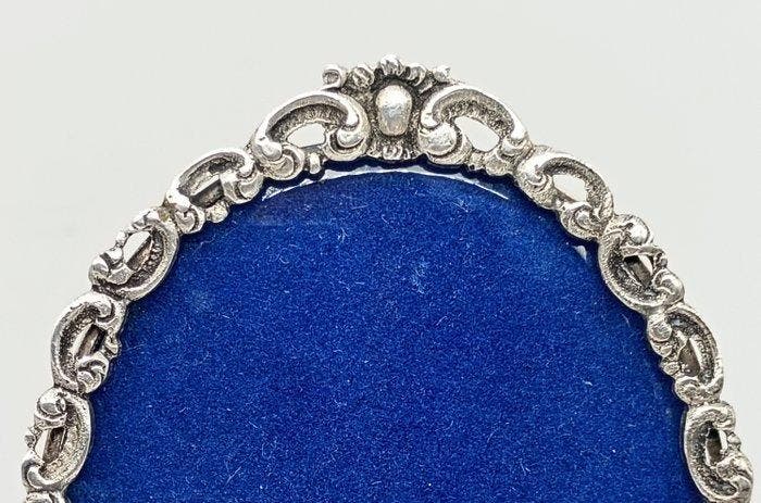 Bausi Bruno, Firenze - Lijst - .800 zilver, Antiquités & Art, Antiquités | Argent & Or