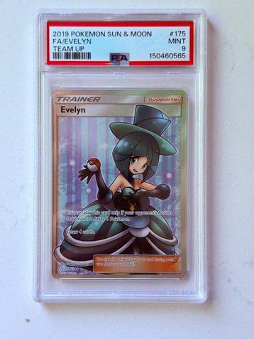 Pokémon - 1 Graded card - Evelyn #175 Full art, Foil, Promo