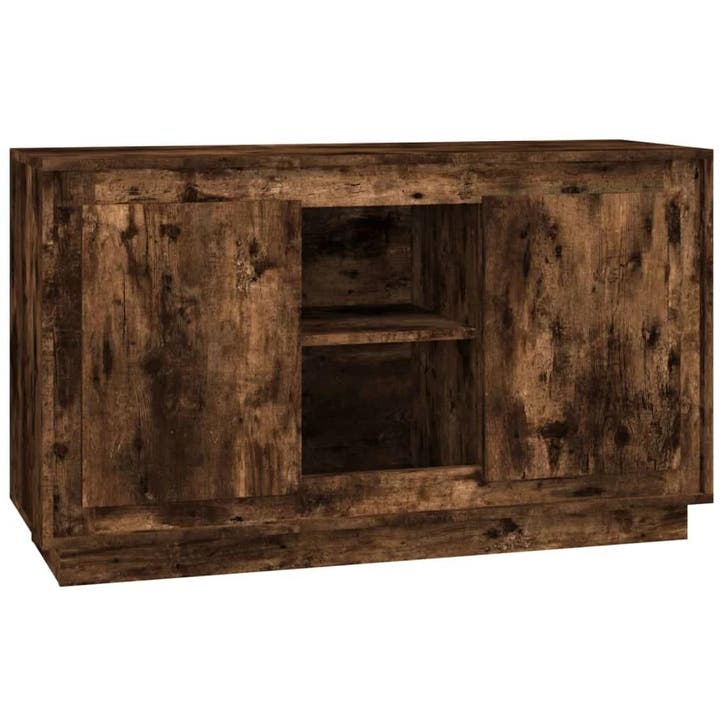 Dressoir 102cm gerookt eiken. OP = OP, weg is pech!, Maison & Meubles, Armoires | Dressoirs, Envoi