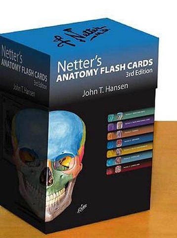 Netters Anatomy Flash Cards 9781437716757 John t. Hansen, Boeken, Verzenden, Zo goed als nieuw, John t. Hansen
