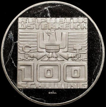 Oostenrijk. 100 Schilling 1978 - Villach / Proof