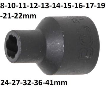 Bgs Technic Speciaal bout / moerverwijderaars, 8 mm, Auto-onderdelen, Banden en Velgen, Verzenden, Nieuw