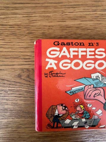 Gaston T3 - Gaffes à gogo - C - 1 Album - Eerste druk - 1964, Boeken, Nieuw