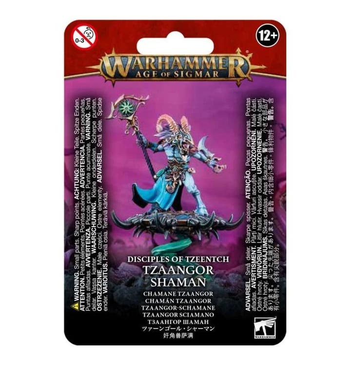 Disciples of Tzeentch Tzaangor Shaman (Warhammer Age of, Hobby en Vrije tijd, Wargaming, Ophalen of Verzenden