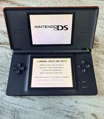 Nintendo - Nintendo DS Lite - USG-001 – Crimson Red &, Nieuw