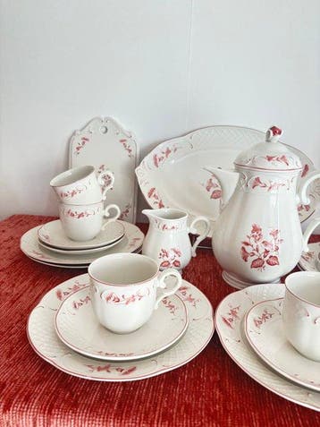 Villeroy & Boch - Koffieservies (23) - Porselein, zeer goede