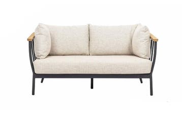 Apple Bee Condor 2-zits bank Black SALE |, Nieuw