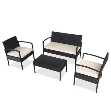 MaxxGarden Loungeset 4 delig (Loungesets, Tuinmeubelen), Ophalen of Verzenden, Nieuw