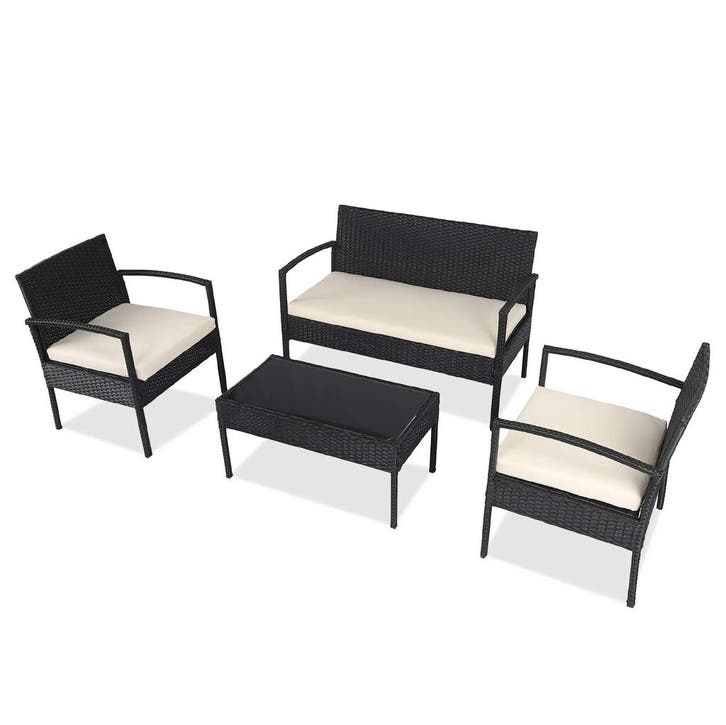 MaxxGarden Loungeset 4 delig (Loungesets, Tuinmeubelen), Tuin en Terras, Tuinsets en Loungesets, Nieuw, Ophalen of Verzenden