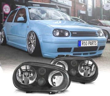 PHARES VOLKSWAGEN VW GOLF 4 NOIR BLACK EDITION, Auto-onderdelen, Verlichting, Verzenden, Nieuw