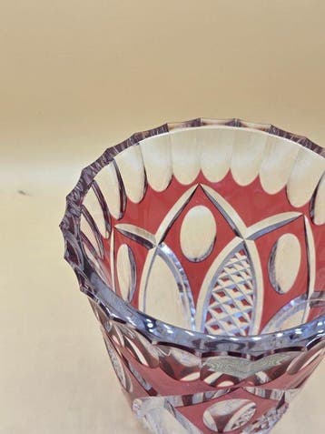 Val Saint Lambert - Vase - Cristal, Antiek en Kunst