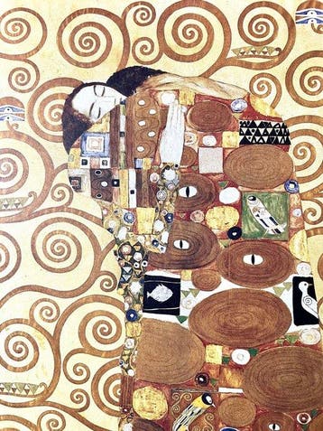 Gustav Klimt (after) - “The Embrace” (1905-1919) - Jaren