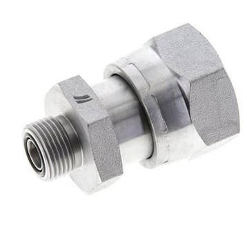 Adaptateur réducteur en acier zingué UN 1-7/16-12 x UN, Verzenden