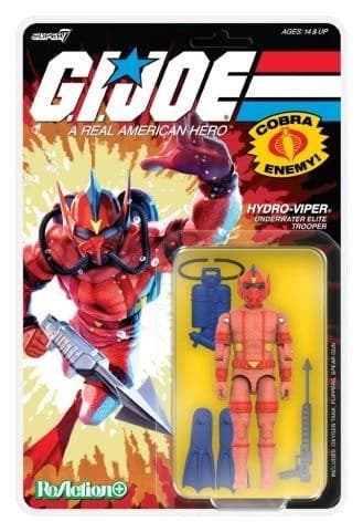 GI Joe ReAction+ Action Figure Wave 07 Hydro Viper (Comic) 1, Ophalen of Verzenden