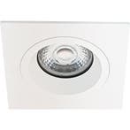 Spot Armatuur GU10 - Pragmi Rodos Pro Wit Aluminium met GU10, Verzenden, Nieuw