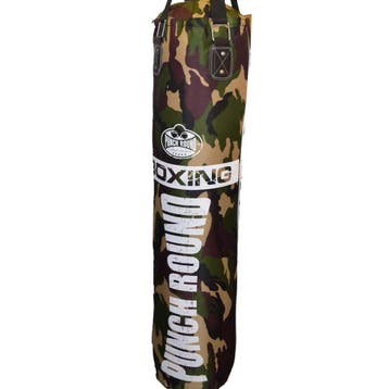 120 cm PunchR™ Punch Round Camo Punching Bag Bokszak 120 cm, Sport en Fitness, Boksen, Verzenden, Nieuw, Bokszak