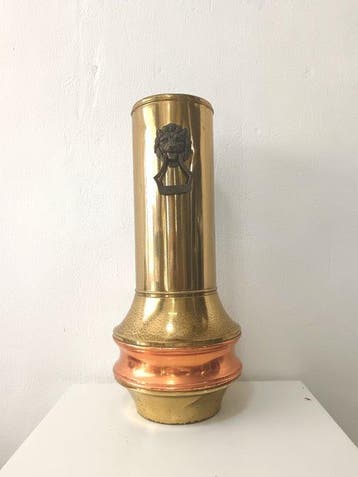 Paraplustandaard/rek - Messing, Metaal, Koper -, Antiek en Kunst