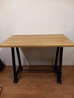 Vintage Bartafel T1366 - 130x80- Vintage/Café, Huis en Inrichting, Tafels | Eettafels, Ophalen, Nieuw