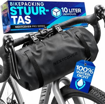 2dekans | Nextcover Bikepacking Stuurtas - AquaShield - 10L, Fietsen en Brommers, Ophalen of Verzenden, Nieuw