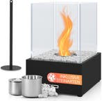 Sfeerhaard - Tafelhaard - Binnen & Buiten - Bio Ethanol - Zw, Huis en Inrichting, Haarden, Verzenden, Nieuw