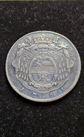 Oostenrijk. 1 Thaler Hieronymus von Colloredo 1781 M, Type 2