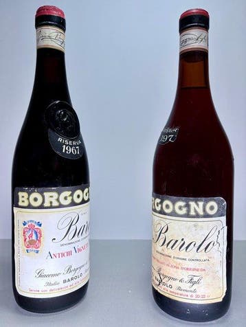 1967 Giacomo Borgogno & Figli Barolo - Barolo Riserva - 2, Nieuw