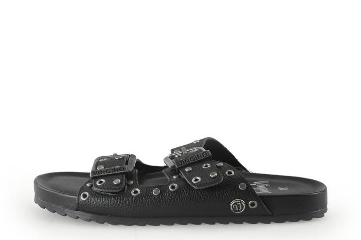 Vingino Slippers Meisjes in maat 34 Zwart, Kinderen en Baby's, Kinderkleding | Schoenen en Sokken, Jongen of Meisje, Zo goed als nieuw