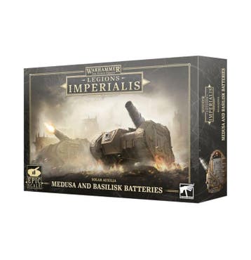 The Horus Heresy Medusa and Basilisk batteries (warhammer, Ophalen of Verzenden, Nieuw