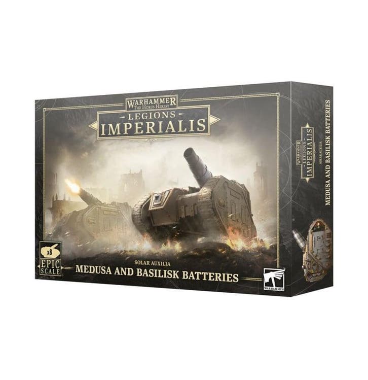 The Horus Heresy Medusa and Basilisk batteries (warhammer, Hobby en Vrije tijd, Wargaming, Ophalen of Verzenden