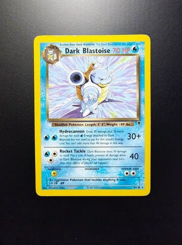 Pokémon - 2 Card - Dark Blastoise - Muk - Legendary