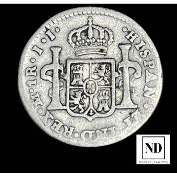 Espagne. Fernand VII. Real 1815 - México JJ (Sans prix de