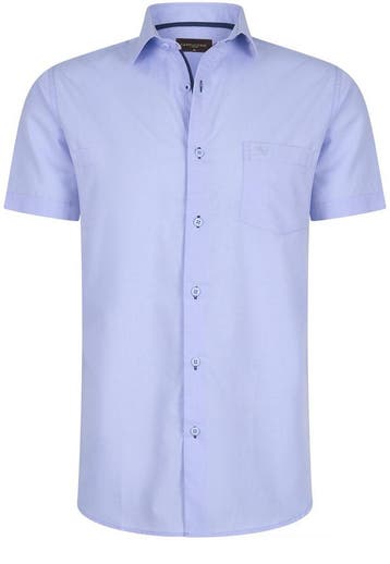 2dekans | Cappuccino Italia - S - Overhemd - Lichtblauw, Kleding | Heren, Ophalen of Verzenden, Nieuw