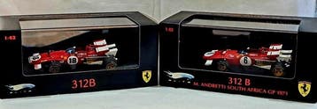 Mattel - Hot Wheels 1:43 - Model raceauto (2) - Ferrari 312
