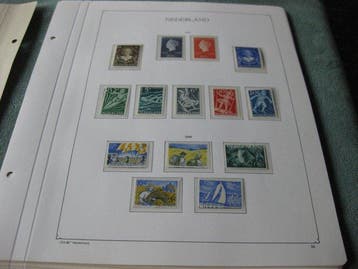 Pays-Bas 1948/1967 - Collection postfrisée sur des feuillets, Timbres & Monnaies, Timbres | Pays-Bas