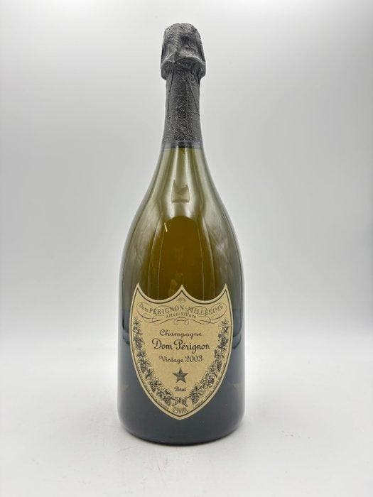 2003 Dom Pérignon - Champagne Brut - 1 Fles (0,75 liter), Verzamelen, Wijnen
